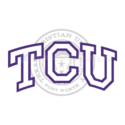 TCU Horned Frogs Logo T-shirts Iron On Transfers N6436 - Click Image to Close